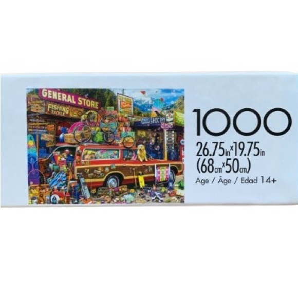 BUFFALO GAMES Jigsaw Puzzle Family Vacation Aimee Stewart 1000 Pieces Age 14+ - Picture 4 of 8